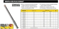 Akcesoria do elektronarzędzi - STANLEY Wiertło do betonu sds+   8x160mm Fat Max STA54526-QZ - miniaturka - grafika 1