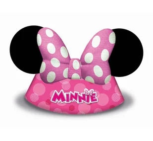 GoDan Czapeczki papierowe Przyjaciele Myszki Minnie 6 szt. 87872 - Urodziny dziecka - miniaturka - grafika 5