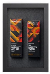 ZEW - Essential care - Zestaw kosmetyków do cery tłustej i mieszanej z czarną hubą - żel do mycia twarzy oraz krem regenerujący - Kosmetyki do pielęgnacji twarzy męskie - miniaturka - grafika 1