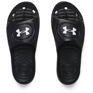 Klapki męskie UNDER ARMOUR Locker IV Na basen, plażę, siłownię - Klapki i japonki męskie - miniaturka - grafika 1