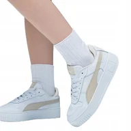 Sneakersy damskie - R.38,5 Buty Damskie Sportowe Puma Carina Street Sneakersy białe sportowe - miniaturka - grafika 1