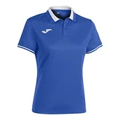 Koszulki i topy damskie - Joma Damska koszulka polo Championship Vi Królewsko-biały L 901272702 - miniaturka - grafika 1