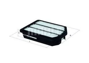 Filtr powietrza Mahle LX 2687 - Filtry powietrza - miniaturka - grafika 1