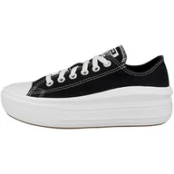 Koszulki i topy damskie - Canvas Colour Chuck Taylor All Star Move Low Top damskie czarne buty sportowe 570256C, czarny, 37.5 EU - miniaturka - grafika 1