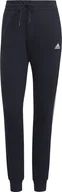 Spodnie sportowe damskie - Adidas Spodnie damskie adidas Essentials Slim Tapered Cuffed Pant granatowe GM8736 S - miniaturka - grafika 1