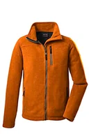 Kurtki męskie - G.I.G.A. DX (GIGEQ Męska kurtka polarowa GW 17 MN KNTFLC JCKT, curry, 4XL, 38544-000 - miniaturka - grafika 1