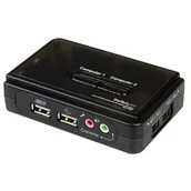 Przełączniki KVM - StarTech SV211KUSB przełącznik KVM Czarny - miniaturka - grafika 1