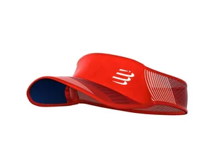 COMPRESSPORT Daszek Visor Ultralight SUMMER REFRESH pomarańczowy - Czapki i chusty sportowe damskie - miniaturka - grafika 1