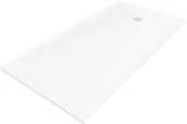 Brodziki prysznicowe - Mexen Stone+ brodzik kompozytowy prostokątny 200 x 100 cm, biały, maskownica biała - 44101020-W - miniaturka - grafika 1