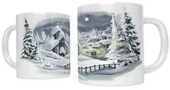 Ozdoby bożonarodzeniowe - Kubek na święta Zimowa sceneria - miniaturka - grafika 1