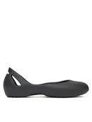 Baleriny - Crocs Baleriny KADEE FLAT BLK 210833-001 Czarny - miniaturka - grafika 1