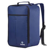 Plecaki - Plecak Podróżny Do Samolotu Niebieski - miniaturka - grafika 1