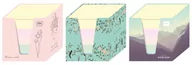 Notesy i bloczki - Ateneum Kostka papierowa kolor pastelowa 9x9x9 cm w kubiku - miniaturka - grafika 1