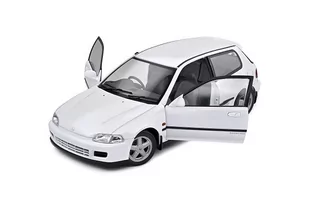Solido Honda Civic Eg6 1991 Frost White 1:18 1810401 - Samochody i pojazdy dla dzieci - miniaturka - grafika 1