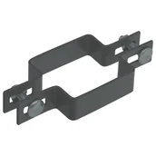 Ogrodzenia - Obejma pośrednia antracyt, 100x100 mm - miniaturka - grafika 1