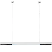 Lampy sufitowe - Szeroka lampa LED nad stół 120cm LP-1301/1P L WH SMART z serii CALI L - miniaturka - grafika 1