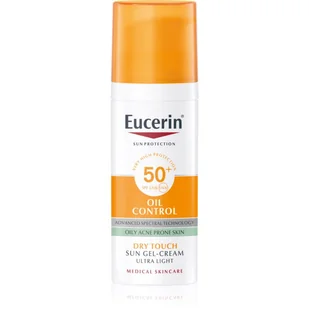 Eucerin Oil Control SPF 50+ krémový gél na opaľovanie na tvár 50 ml - Balsamy i kremy do opalania - miniaturka - grafika 1
