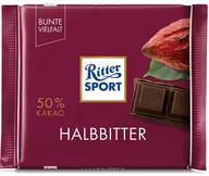 Czekolada - Ritter Sport Czekolada gorzka 100 g - miniaturka - grafika 1