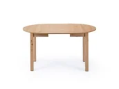 Stoły - Stół okrągły rozkładany DĄB ARTISAN OUTLET - miniaturka - grafika 1