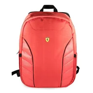 Plecaki - Ferrari Plecak FESRBBPSIC15RE 16" czerwony/red Scuderia New Edition - miniaturka - grafika 1