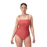 Stroje kąpielowe - Speedo Damski strój kąpielowy modelujący Bandeau 1 sztuka | Bielizna modelująca | Stroje kąpielowe plażowe i świąteczne, Space Dust, 44/20 - miniaturka - grafika 1