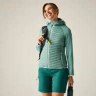 Kurtki i kamizelki sportowe damskie - Regatta Kurtka damska hybrydowa Andreson Zielony, Rozmiar: 38 - miniaturka - grafika 1