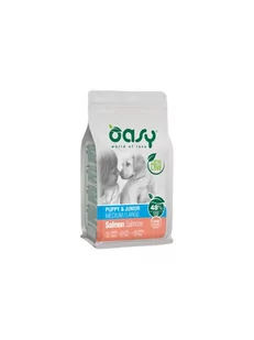 OASY Puppy&Junior M/L Łosoś 2,5kg - Sucha karma dla psów - miniaturka - grafika 1