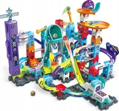 Zabawki interaktywne dla dzieci - Vtech VTech Marble Rush - Space Magnetic Set XL 300 E - miniaturka - grafika 1