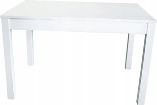 Stół rozkładany biały 120x80-240cm - Stoły - miniaturka - grafika 1