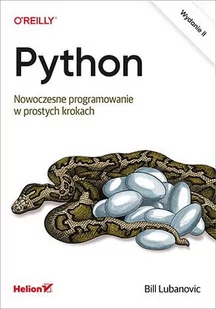 Python. Nowoczesne programowanie w prostych krokach. Wydanie II - E-booki - informatyka Python. Nowoczesne programowanie w prostych krokach. Wydanie II - E-booki - informatyka - miniaturka - grafika 1