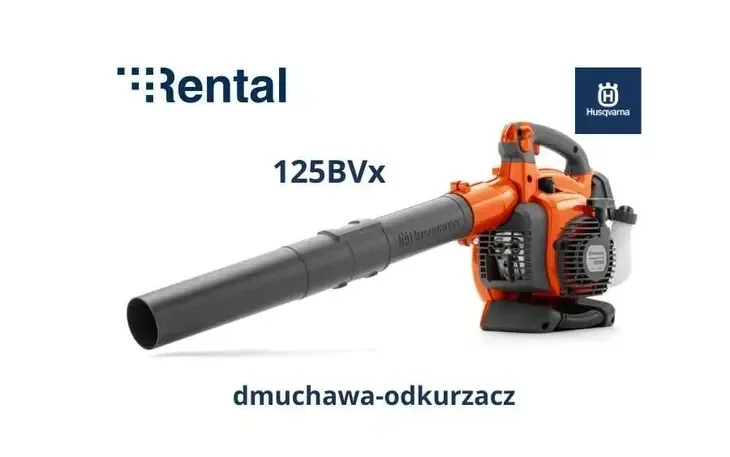 Dmuchawa spalinowa HUSQVARNA 125BVX, z odkurzaczem, nowa