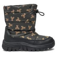 Buty dla chłopców - Śniegowce Naturino Falcotto By Naturino Poznurr 3 0013001598.04.0A01 S Czarny - miniaturka - grafika 1