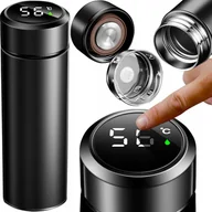 Kubki termiczne - Kubek Termiczny Termos Smart Bidon Led Temperatura - miniaturka - grafika 1