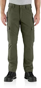 Spodnie Carhartt Rugged Flex Ripstop Cargo Basil - Spodnie sportowe męskie - miniaturka - grafika 1