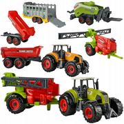 Samochody i pojazdy dla dzieci - Maszyny Rolnicze Zestaw Xxl Traktory Traktor Ciagnik Przyczepa Opryskiwacz - miniaturka - grafika 1