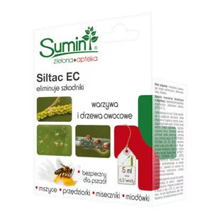 Sumin Siltac EC Zwalcza Przędziorki Mszyce Miseczniki 5 ml 102738 - Preparaty na chwasty i szkodniki - miniaturka - grafika 1