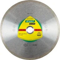 Akcesoria do elektronarzędzi - Klingspor Tarcza diamentowa pełna do ceramiki Supra DT600F, 125x1,6x22,2 mm - miniaturka - grafika 1