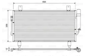 Chłodnice - Chłodnica klimatyzacji VALEO 822599 7812A218 MITSUBISHI - miniaturka - grafika 1