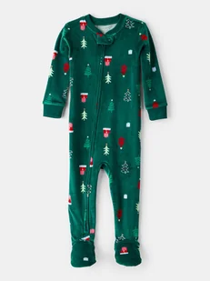 carter's Śpioszki w kolorze zielonym - Śpiochy dla niemowląt - miniaturka - grafika 1