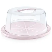 Pojemniki kuchenne - Pojemnik na ciasto okrągły ricardo nordic pink - miniaturka - grafika 1