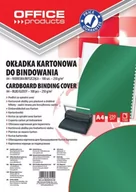 Szkolne artykuły papiernicze - Office Products Okładki do bindowania A4 kartonowa 100 sztuk zielona błyszcząca PBS Connect Polska - miniaturka - grafika 1