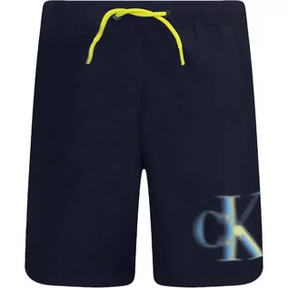 Spodnie i spodenki dla chłopców - Calvin Klein Swimwear Szorty kąpielowe | Regular Fit - grafika 1