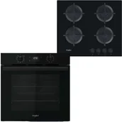 Zestawy AGD - Zestaw AGD do zabudowy Whirlpool Piekarnik OMR 58CR1B + Płyta gazowa AKT 616NB - miniaturka - grafika 1