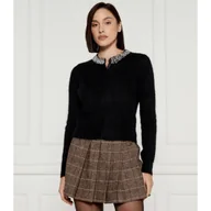 Swetry damskie - Liu Jo Wełniany kardigan | Regular Fit - miniaturka - grafika 1