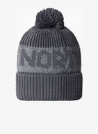 Czapki męskie - Czapka zimowa The North Face Retro Cabin Beanie - smoked pearl/high rise grey - miniaturka - grafika 1