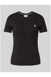 T-shirt z wyhaftowanym logo model BIELLA - Fila - Koszulki i topy damskie - miniaturka - grafika 1