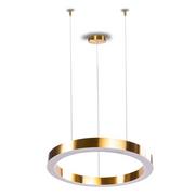 Lampy sufitowe - Step into design Lampa wisząca CIRCLE 60 ledowa 60 cm mosiądz 5907614656195 - miniaturka - grafika 1