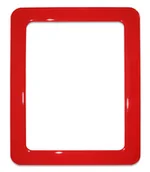 Ramki na zdjęcia - Magnetyczna ramka samoprzylepna rozm. 19.0 x 23.8 cm - czerwona - miniaturka - grafika 1
