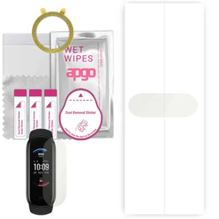 1x Folia hydrożelowa MATOWA do Amazfit Band 5 - apgo Smartwatch Hydrogel MATTE Protection Ochrona na ekran smartwatcha - Akcesoria do smartwatchy - miniaturka - grafika 1
