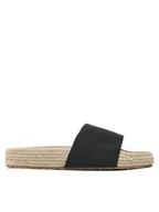 Espadryle damskie - Roxy Espadryle ARJL101053 Czarny - miniaturka - grafika 1
